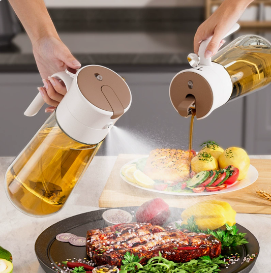 Thickened Glass Oil Sprayer Bottle