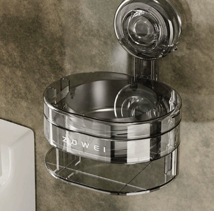 Wall-Mounted Ashtray with Lid
