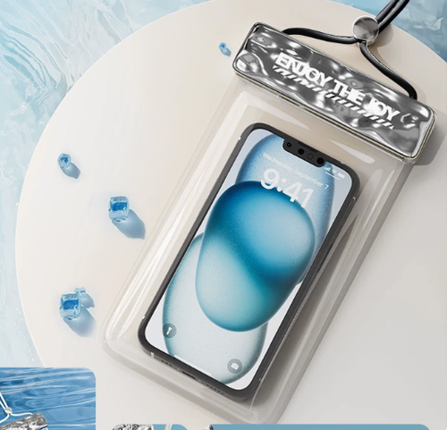 Waterproof Phone Pouch with Touchscreen Support