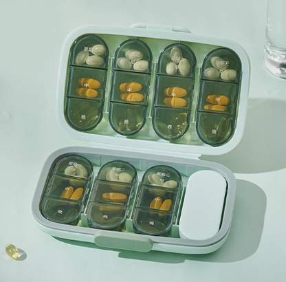 ortable Pill Organizer Box